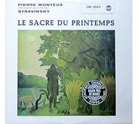 Pierre Monteux & L'Orchestre de la Societe des Concerts du Conservatoire de Paris - Strawinsky: Le Sacre du Printemps [Vinyl LP] [Schallplatte]