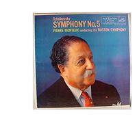 Pierre Monteux & The Boston Symphony Near Mint Lp - Tchaikovsky: Symphony No. 5 In E Minor, Op. 64 - RCA Victor Red Seal - 1958