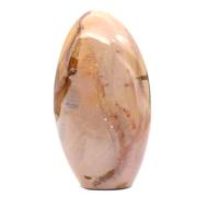 Pierre Naturel de Jaspe impérial de 645 grammes et 135 millimètres, Minéral Jaspe de Madagascar, Minéral véritable, Pierre Exclusive, Pierre d'art, Pierre de Transformation