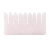 Pierre naturelle Gua Sha, peigne de massage en quartz rose, outil de soin relaxant pour la beauté et la santé