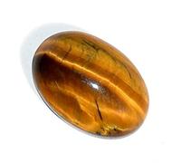 Pierre naturelle œil de tigre 8.00 Ratti / 7.00 carats Terre naturelle extraite Aa+ Qualité certifiée en laboratoire Pierre précieuse œil de tigre naturelle / Oeil de tigre Chitti en vrac pour homme