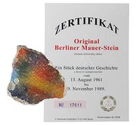 PIERRE ORIGINALE DU MUR DE Berlin | pièce authentique avec certificat d'authenticité | faite à la main directement de la manufacture berlinoise