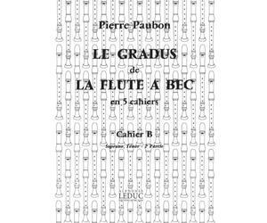 Pierre paubon: le gradus de la flute a bec vol.b (sop/ten) (recorder solo)