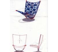 Pierre Paulin "Le Siège Anneau - Avec Un Dessin Numéroté