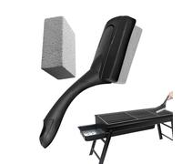 Pierre Ponce de Nettoyage pour Barbecue - Poignée antidérapante réutilisable, Bloc de Nettoyage pour Brique de Gril, Ensemble de Pierres à récurer | Brosse à Pierre Ponce pour carrelage, Joints,