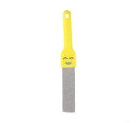 Pierre ponce naturelle outil de nettoyage avec poignée pour enlever les taches de rouille des toilettes, éviers, baignoires et carrelages, nettoyant efficace pour salles de bains et piscines (jaune)