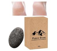Pierre ponce naturelle pour les pieds, lime portable double face pour callosités | Brosse exfoliante pour les pieds | Pour la douche, la maison, le spa, les voyages, les soins, le nettoyage, le lavage