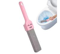 Pierre Ponce pour Cuvette de Toilettes avec Manche - Brosse antitache Robuste et Ergonomique | Nettoyant antirouille et anticalcaire pour Salle de Bain, Cuisine, évier, Baignoire, carrelage, Piscine