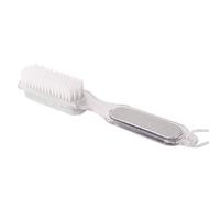 Pierre ponce pour pieds | Outils de pédicure portables double face professionnels 4 en 1 - Brosse pour les pieds morts | Pour nettoyer les peaux mortes sèches, rugueuses et craquelées, le lavage, la