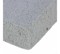 Pierre ponce respectueuse de l'environnement conçue pour nettoyer les grilles de barbecue et les grilles plates s'enlève avec un minimum d'essuyage