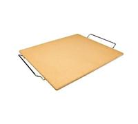 Ibili 784338 Pierre pour Pizza Rectangulaire Pierre Orange 38 cm x 30 cm x 1 cm
