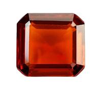 Pierre précieuse naturelle gommée 5.00 Ratti non chauffée et non traitée, grenat hessonite naturelle (Gomed) avec carte certifiée en laboratoire, hessonite/pierre gommée, pierre précieuse en vrac pour