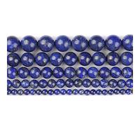 Pierre précieuse naturelle Lapis-lazuli bleu de 8 mm pour la fabrication de bijoux, cadeaux pour femme (8 mm, lapis lazuli)