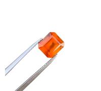 Pierre précieuse non chauffée non chauffée 4,85 Ratti A+ de qualité naturelle (Hessonite) gommée pour femmes et hommes S-B0C7LCDQMRNAMZ