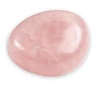 Pierre Quartz Rose Naturelle Roulée 2 à 3 cm, Lithothérapie Amour et Douceur, Guide Quartz Rose Inclus, Chakra du Coeur, Collection Minéraux Bien-Être - 1 Unité