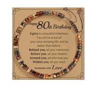 Pierre réglable avec des motifs artisanaux uniques et carte de bénédiction adaptée pour un cadeau d'anniversaire ou un usage quotidien. Matériaux en pierre, taille unique, Comme décrit