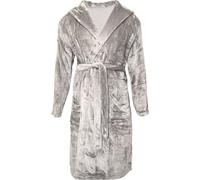 Pierre Roche - Robe de chambre à capuche pour homme 932 (M) (Gris)