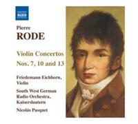 Pierre Rode Piere Rode: Violin Concertos Nos. 7, 10 and 13 (CD) Album