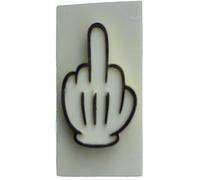 Pierre Tatouage Temporaire Ephémère Magic Tattoo- DOIGT FUCK 3 CM X 2,5 CM (Pierre à tatouer seule sans l'encreur L ou XL et la recharge 15 OU 20 ml disponible sur Amazon Magic Tattoo)