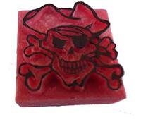 Pierre Tatouage Temporaire Ephémère Magic Tattoo- Pirate 2.5 cmx 2.5 cm (pierre seule sans le kit encre)