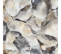 Pierre Texture Papier Adhesif Meuble Roche Chemin Gravier Mat Papier Peint Mural Film Autocollant Wallpaper Rouleau Impermeable Stickers Collant Décoration pour Cuisine Tables Armoires Mur 0.4X20 M