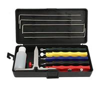 Pierres à Aiguiser Professionnel Broyeur d'Affûtage de Couteau à Affûtage de Cuisine Kit de Pierres à Aiguiser Avec Manuel d'Utilisation