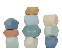 Pierres à bascule bleu, vert, beige TU