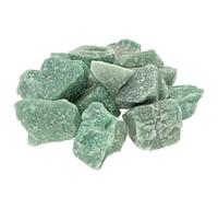 Pierres à eau, 300 g, 100 % naturelles, de guérison, véritables, non traitées, pour l'eau des pierres précieuses, Lebensquelle Plus (Aventurine, verte)