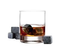 COOK CONCEPT - KV7101 - Pierre Glacon Reutilisable Whisky Boite De Rangement x9 Gris 2 x 2 x 2 cm, Ensemble Pratique et élégant de Pierres à Whisky, pour rafraîchir Vos Boissons sans Les diluer