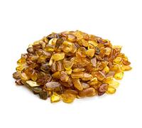 Pierres Ambre Polies et Brutes - Chips Baltes 100% Naturelles d'Ambre Piedra pour la Fabrication de Bijoux et de Perles (Sans Trous) - Amber Culture