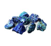 Pierres Brutes de Cristal en Vrac Diffuseur de minerai de cuivre bleu naturel Pierre aromatique Cristal Matière première Cristal Artisanat Ornement aromatique Pierres de Guérison