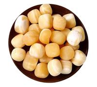 Pierres Brutes en Cristal Naturel en Vrac Calcite jaune naturelle, cristal roulé, artisanat, bocal à poissons, offrande, pierre de décoration en cristal Pierres et Cristaux(2-3cm100g)