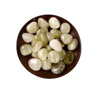 Pierres Brutes en Cristal Naturel en Vrac Diffuseur en pierre naturelle de citrine polie for aquarium, jardinière, décoration d'aménagement paysager Pierres et Cristaux(3-5cm100g)