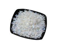 Pierres Brutes en Cristal Naturel en Vrac Gravier opale naturel for aquarium, aménagement paysager, jardinière, pavage, ornements en pierre de cristal Pierres et Cristaux(3-5mm1000g)