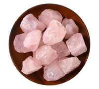 Pierres Brutes Naturelles et Cristaux Diffuseur d'arômes en cristal rose naturel, aménagement paysager, jardinière for aquarium