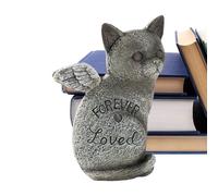 PIERRES COMMÉMORATIVES POUR ANIMAUX Stèles de chat en résine résistante aux