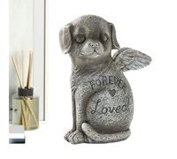 Pierres commémoratives pour chiens | Marqueurs de statues et pierres tombales à l'épreuve des intempéries - Figurine souvenir de chien - pour étagères, bureau à domicile, librairie, jardin, balcon ou