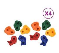 Pierres d escalade 40 pcs PE Multicolore