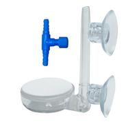 Pierres d'air pour aquariums, pierre à bulles d'aquarium - Pompes à air du réservoir de poisson Alimentation en oxygène en pierre - Outil de bulles ultra-fins accessoires de décoration intérieure sile