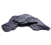 Pierres d'ardoise naturelles - Taille XL de 20,3 à 25,4 cm - Décoration de qualité pour aquarium, terrariums, paludariums, nano réservoirs et enclos de reptiles (3,6 à 4,1 kg)