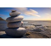 Pierres de Bord de mer - Puzzle de 2000 pièces - Un Jeu d'adresse pour Toute la Famille, Une Excellente idée Cadeau 70 x 100 cm