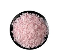 Pierres de cristal brutes en vrac ornements de gravier cristal rose pour décoration paysages, pierre diffuseur, aromathérapie, aquarium, pot, artisanat, décoration