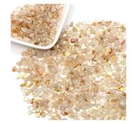 Pierres de cristal irrégulières, gravier minéral de guérison for la collecte de spécimens, décoration d'aquarium, bricolage(Color-25,50g)