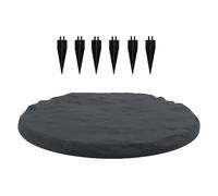 Pierres de Jardin - Pavés Décoratifs pour Allées | Pavés de Chemin avec Piquets de Sol pour Terrasse Piscine Arrière-Cour Aire de Jeux Allées Jardin Pelouse et Cimetière