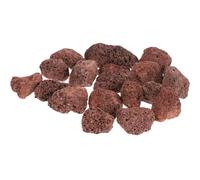 Pierres de Lave volcaniques Rouges - Roches Volcaniques Ornement - pour Aquarium Volcanique Décoratif Aquarium de Roche de Poisson Filtre de Réservoir de Matériau Naturel G Roches Décoration 450g
