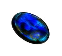 Pierres de préoccupation naturelles en cristal de labradorite pour l'anxiété - Pierre de souci pour le pouce pour la protection psychique, force intérieure, pierres de poche pour l'éveil spirituel