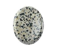 Pierres de Préoccupation, Pierre pour le Pouce, Pierre de Préoccupation pour le Pouce en Cristal, Pierre du Pouce pour Équilibrer le Reiki, Thérapie, Méditation (Jaspe dalmatien)