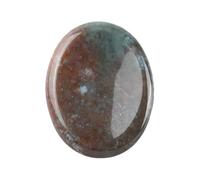 Pierres de Préoccupation, Pierre pour le Pouce, Pierre de Préoccupation pour le Pouce en Cristal, Pierre du Pouce pour Équilibrer le Reiki, Thérapie, Méditation (Agate Indienne)