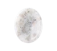 Pierres de Préoccupation, Pierre pour le Pouce, Pierre de Préoccupation pour le Pouce en Cristal, Pierre du Pouce pour l'Équilibre Reiki, Thérapie, Méditation (Labradorite blanche)