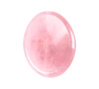 Pierres de préoccupation quartz rose, pierre pour le pouce quartz rose, pierre de préoccupation pour le pouce en cristal, pierre du pouce pour équilibrer le Reiki, thérapie, méditation (quartz rose)